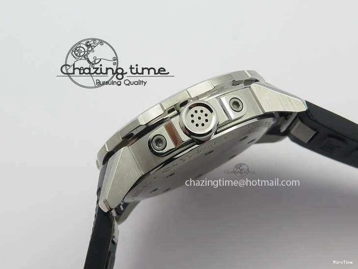 MIROTIME 0214 TechFriendly Aquatimer Automatic SS IW329003 V6F 1:1 Best Edition On Black Rubber Strap MIYOTA 7271